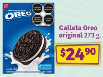 Soriana Híper Galleta Oreo original 273 g. oferta