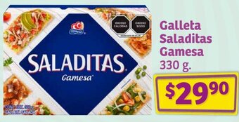 Soriana Híper Galleta Saladitas Gamesa 330 g. oferta