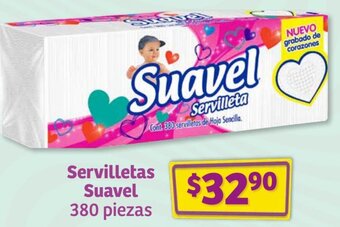 Soriana Híper Servilletas Suavel 380 piezas oferta
