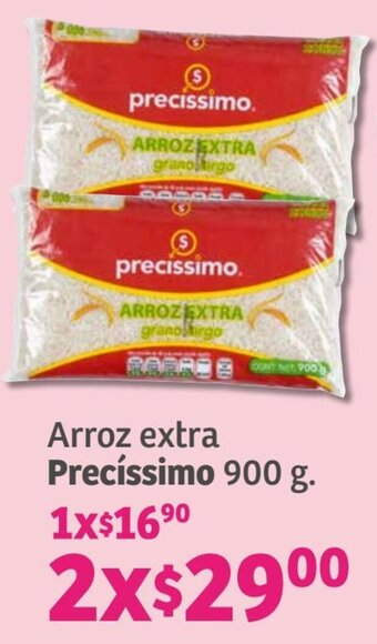 Soriana Híper Arroz extra Precíssimo 2X900 g. oferta