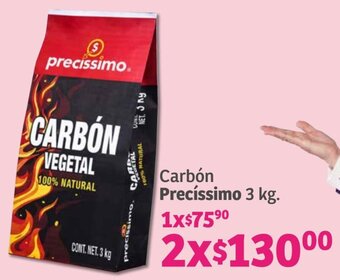 Carbón Precíssimo 3 kg.