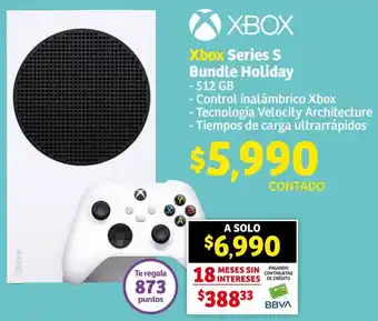 Soriana Híper Xbox Series S Bundle Holiday 512GB oferta