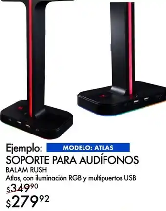 Woolworth BALAM RUSH SOPORTE PARA AUDÍFONOS oferta