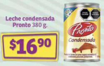 Soriana Mercado Leche condensada Pronto 380 g. oferta