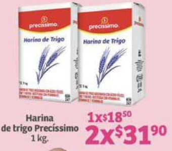 Soriana Mercado Harina de trigo Precíssimo 2X1 kg. oferta