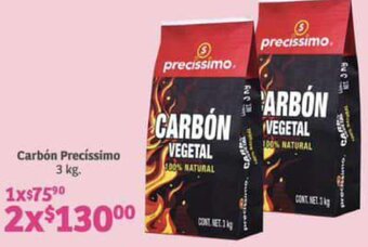 Carbón Precíssimo 3 kg.