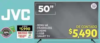 JVC ROKU 4K 50"
