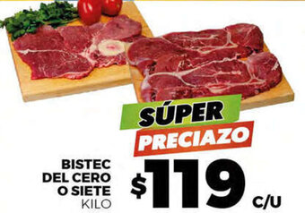Merco BISTEC DEL CERO O SIETE KILO oferta