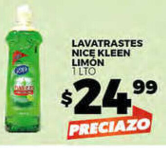 Merco LAVATRASTES NICE KLEEN LIMÓN 1 LTO oferta