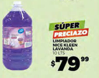 Merco LIMPIADOR NICE KLEEN LAVANDA 10 LTS oferta