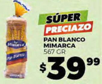 Merco PAN BLANCO MIMARCA 567 GR oferta