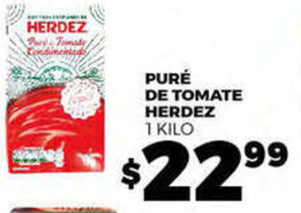 Merco PURÉ DE TOMATE HERDEZ 1 KILO oferta