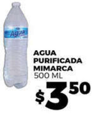 Merco AGUA PURIFICADA MIMARCA 500 ML oferta