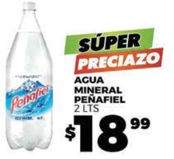 AGUA MINERAL PEÑAFIEL 2 LTS