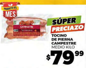 Merco TOCINO DE PIERNA CAMPESTRE MEDIO KILO oferta