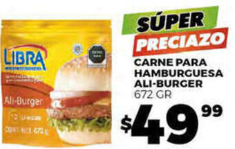 Merco CARNE PARA HAMBURGUESA ALI-BURGER 672 GR oferta