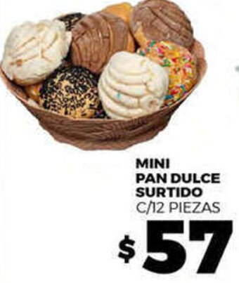 Merco MINI PAN DULCE SURTIDO C/12 PIEZAS oferta