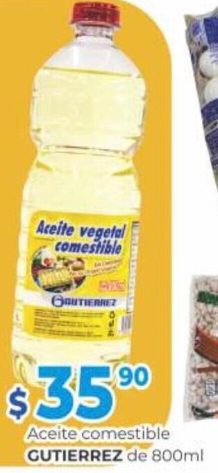 Super Gutiérrez Aceite comestible GUTIERREZ de 800ml oferta