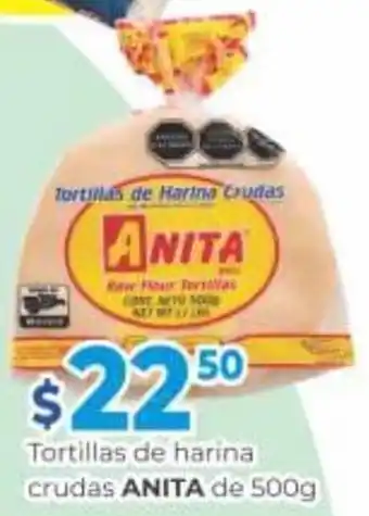 Tortillas de harina crudas ANITA de 500g