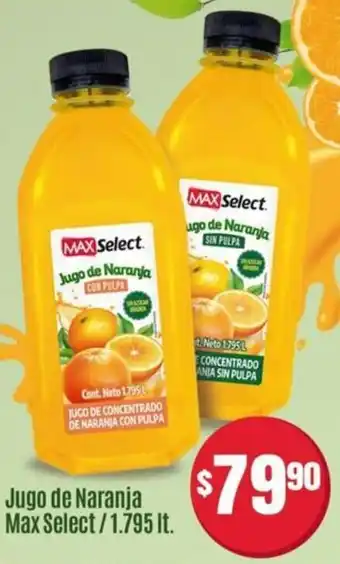 Calimax Jugo de Naranja Max Select/1.795 It. oferta
