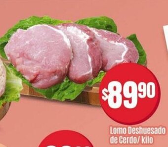 Calimax Lomo Deshuesado de Cerdo/kilo oferta