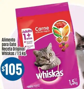 Calimax Alimento para Gato Receta Original Whiskas /1.5 kg. oferta
