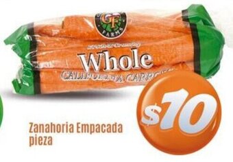 Calimax Zanahoria Empacada pieza oferta