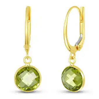 Costco Aretes de Peridoto, Oro Amarillo de 14kt oferta