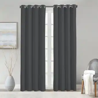 Sun + Blk, Cortinas con Bloqueo de Luz 1.32 m x 2.13 m, Varios Colores