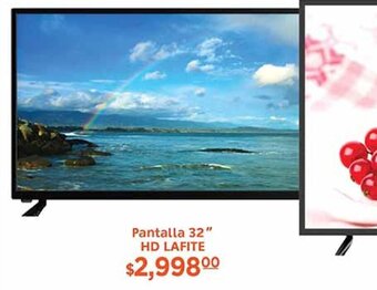 La Comer Pantalla 32" HD LAFITE oferta