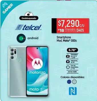 Chedraui Telcel moto g60s 128gb oferta