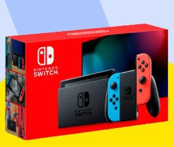RadioShack Consola Nintendo Switch 1.1 32 gb Joy Con Neon Blue and Red oferta