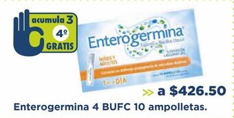 Farmacia San Pablo Enterogermina 4 bufc 10 ampolletas oferta