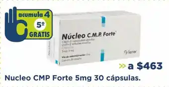 Farmacia San Pablo Nucleo cmp forte 5mg 30 cápsulas oferta