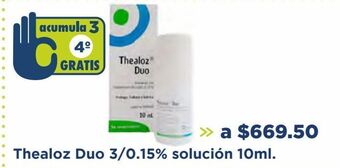 Farmacia San Pablo Thealoz duo 3/0.15% solución 10ml oferta