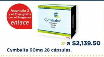 Cymbalta 60mg 28 cápsulas