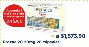 Farmacia San Pablo Prozac 20 20mg 28 cápsulas oferta
