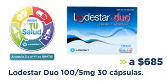 Farmacia San Pablo Lodestar duo 100/5mg 30 cápsulas oferta
