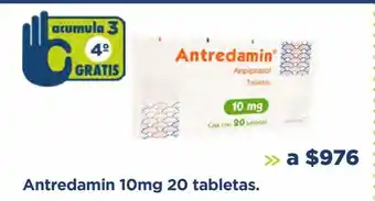 Farmacia San Pablo Antredamin 10mg 20 tabletas oferta