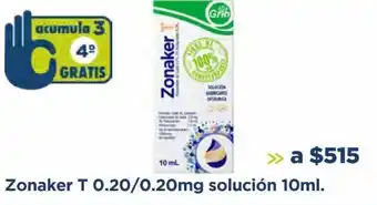 Farmacia San Pablo Zonaker t 0.20/0.20mg solución 10ml oferta