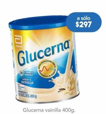 Farmacia San Pablo Glucerna vainilla lat c/400gr oferta