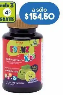 Farmacia San Pablo Ntx esenz kids sup alim multiv c/100tab oferta