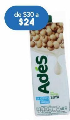 Farmacia San Pablo Ades bebida de soya natural ligh c/946ml oferta