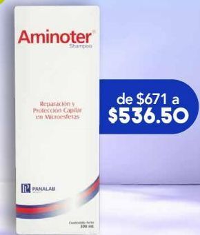 Farmacia San Pablo Aminoter shampoo microesfera btl c/300ml oferta