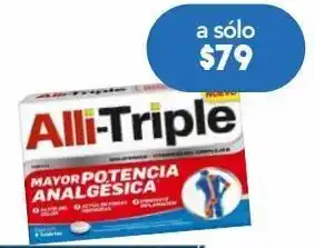 Farmacia San Pablo Alli triple tab 500/500/500mg caj c/6pzs oferta