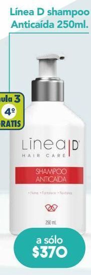 Farmacia San Pablo Linea d shampoo anticaida env c/250ml oferta