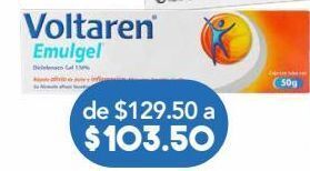 Farmacia San Pablo Voltaren emulgel gel 1.16% tub c/50gr oferta