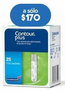 Farmacia San Pablo Contour plus tiras reactivas c/25pz oferta