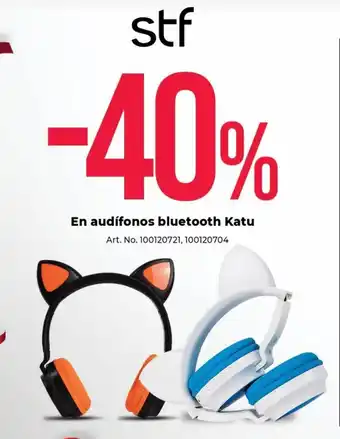 Office Depot stf En audífonos Bluetooth Katu oferta