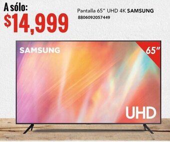 City Club Pantalla 65" UHD 4K SAMSUNG 8806092057449 oferta